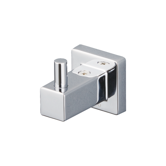 Picture of YRH408U#CP ROBE HOOK L SER (SQ) CHR