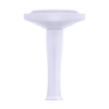 Image sur RS+LPT642#01 DRT/M PEDESTAL LAVATORY 1H