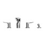Picture of TBG01202U#CP 4H ROM TUB FILLER TRIM