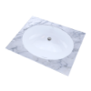 Picture of LT1506G#01 OVAL U/C LAVATORY 20 7/8 x 13