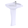 Image sur RS+LPT642#01 DRT/M PEDESTAL LAVATORY 1H