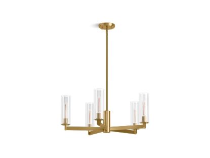 Picture of 35878-CH05-2GL CRUE 5-LIGHT CHANDELIER