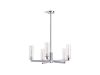 Picture of 35878-CH05-CPL CRUE 5-LIGHT CHANDELIER