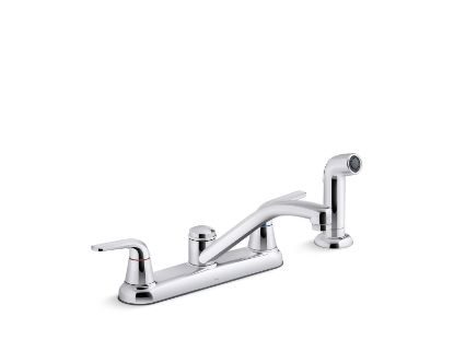 Picture of 30616-CP JOLT 2-HDL SWING W/ SIDE SPRAY