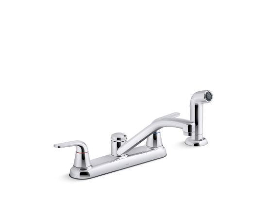Picture of 30616-CP JOLT 2-HDL SWING W/ SIDE SPRAY