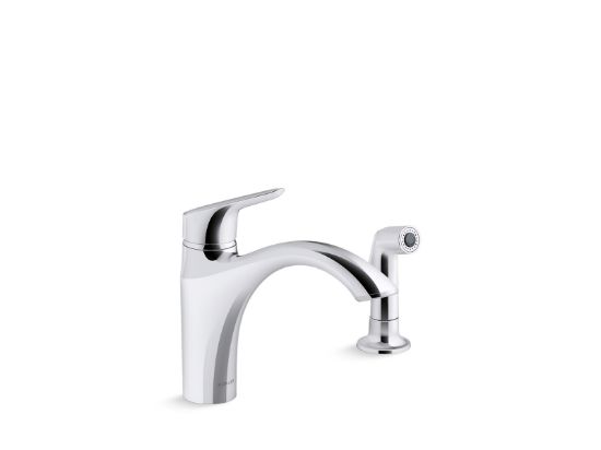 Picture of 30471-CP RIVAL SWING SPOUT W/ SIDE SPRAY
