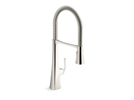 Picture of 22060-SN GRAZE SEMI-PRO KITCHEN FAUCET