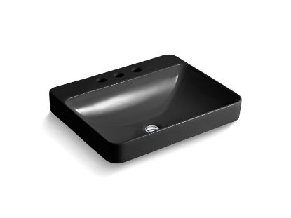 Picture of 2660-8-7 VOX RECT VESSEL W/FAUCET DECK