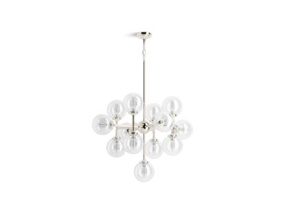 Picture of 31767CH13SNL BELLERA 13 LIGHT CHANDELIER