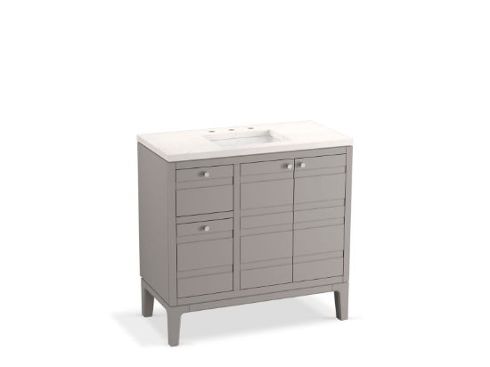 Picture of C++ 33526-ASB-1WT HELST VANITY 36 INCHES