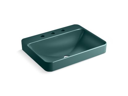 Picture of 2660-8-17 VOX RECT VESSEL W/FAUCET DECK