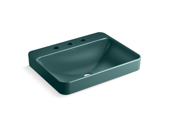 Picture of 2660-8-17 VOX RECT VESSEL W/FAUCET DECK