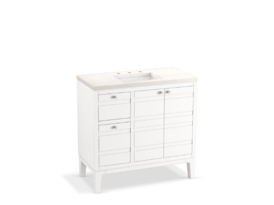 Picture of C++ 33526-ASB-0 HELST VANITY 36 INCHES