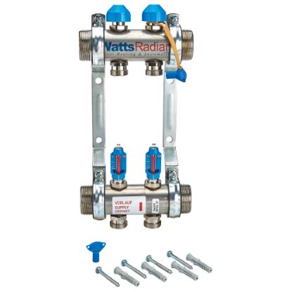 Picture of D3807602SS 1-1/2" SS FLOWMETER MANIF M-2