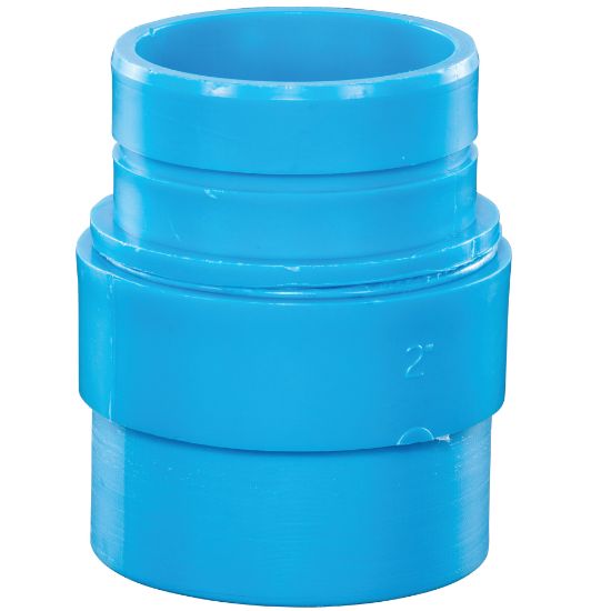 Picture of 710016 1-1/2" DURIRON SPIG ADPT NH BLUE