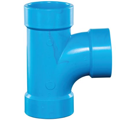 Picture of 712304 3" SANITARY TEE S.F. BLUE
