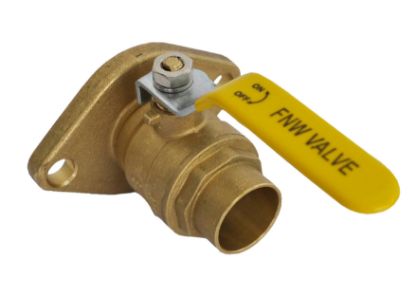 Picture of 1-1/4" SWT BRS ISO PUMP FLG VLV
