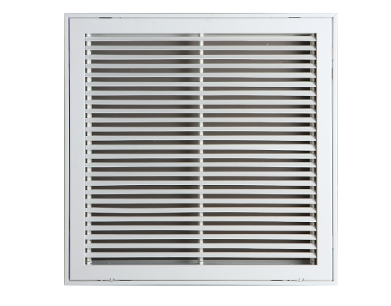 Image sur 30X10 GRILLE FILTRE BARRE FIXE BLANC