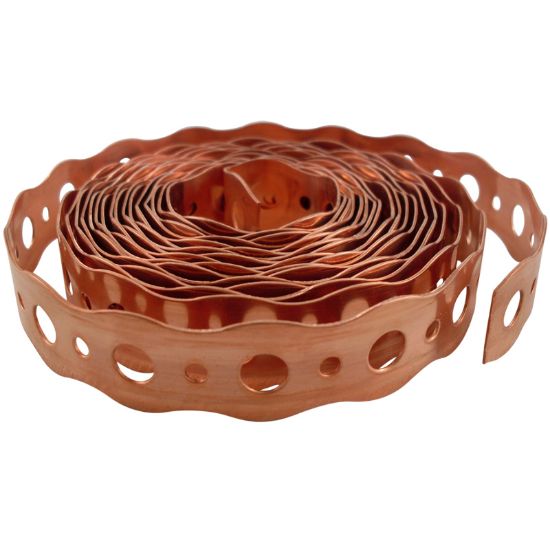 Image sur SC241075 3/4X10' FEUILL TROUE CUIVRE 24G