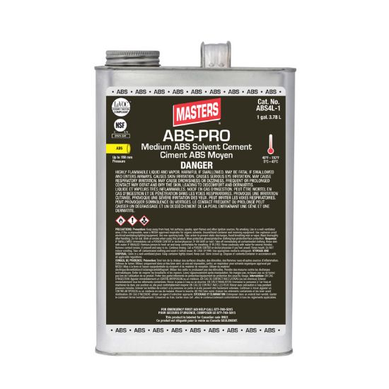 Picture of ABS4L-1 3.78L ABS-PRO MED YELLOW
