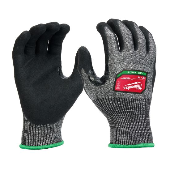 Picture of 48737001B (12) CUT LVL 6 HD DIP GLOVE- M