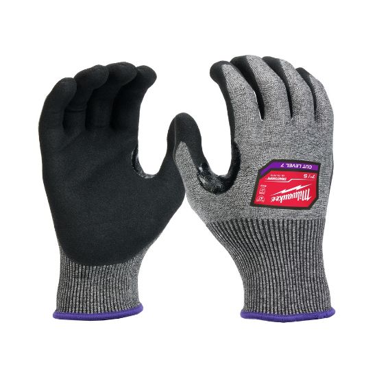 Picture of 48737010B (12) CUT LVL 7 HD DIP GLOVE- S