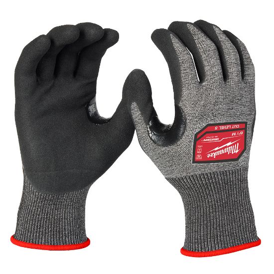 Picture of 48-73-7151E L5 NITRILE DIPPED GLOVE-M