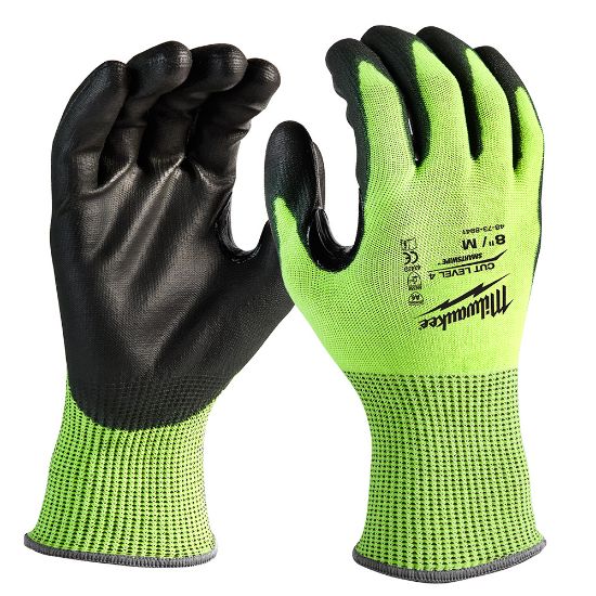 Picture of 48-73-8941B (12) CUT 4 HIGH VIS GLOVE-M