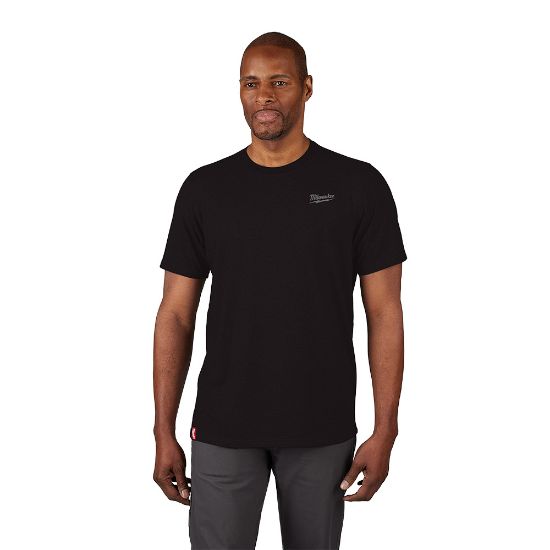 Image sur 603BS HYBRID WORK T-SHIRT MC NOIR P