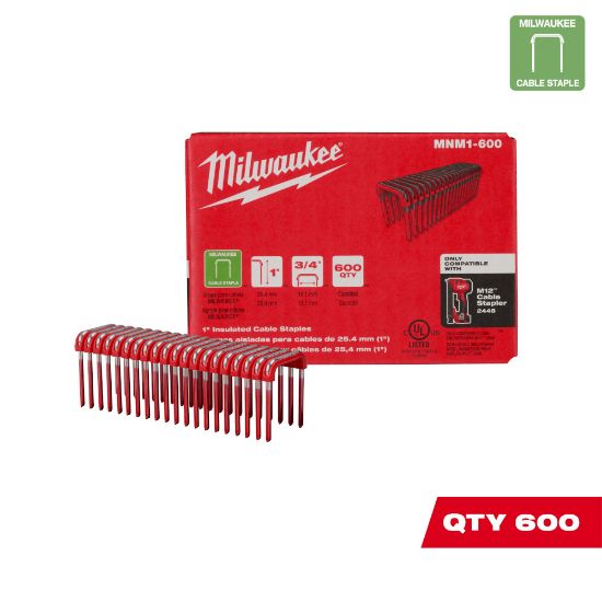 Picture of MNM1-600 1" INSULATED CABLE STAPLES