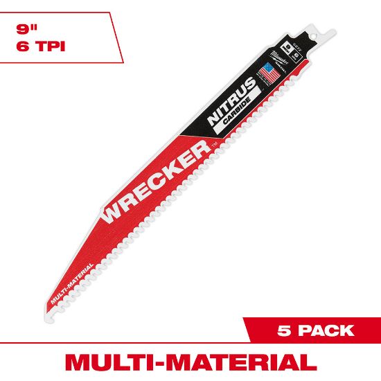Picture of 48005572 9" WRECKER W/NITRUS CARBIDE 5PK