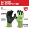 Picture of 48-73-8953 CUT 5 HIGH VIS GLOVES-XL