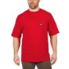 Picture of 601R-2X HD POCKET TEE SS RED 2X