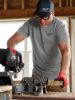 Picture of 603G-S HYBRID WORK TEE - SS GRAY S
