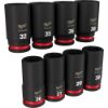 Picture of 49-66-7020 3/4 DR 8PC MM DEEP IMPT SCKT