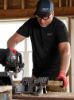 Picture of 603B-L HYBRID WORK TEE - SS BLACK L