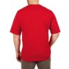 Picture of 601R-2X HD POCKET TEE SS RED 2X