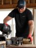 Picture of 603B-3X HYBRID WORK TEE - SS BLACK 3X