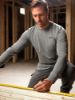 Image sur 604GL HYBRID WORK T-SHIRT ML GRIS L