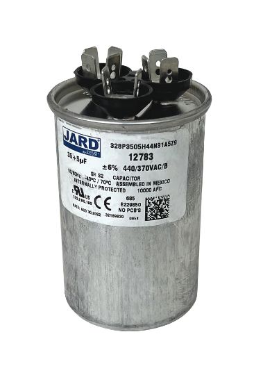 Picture of 12783 MOTOR RUN CAP 35+5MFD 440V ROND