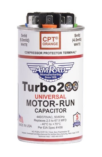 Picture of 12200 TURBO200 67.5MFD UNIV CAP 370/440