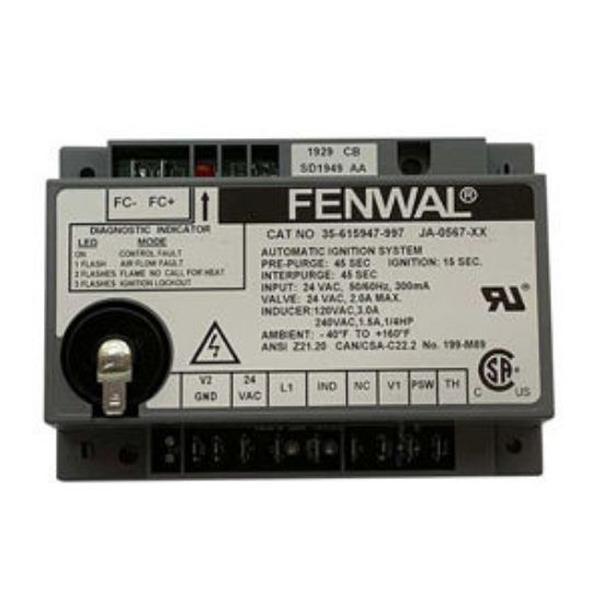Image sur JA-0567-XX PANN CNTRL ALLUM FENWALL DSI